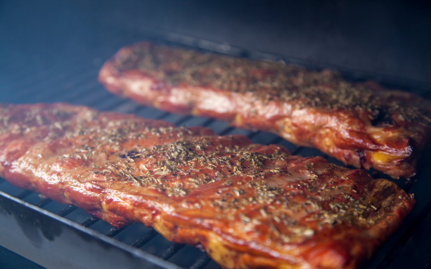 smoked pork ribs